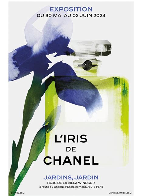 l'iris de chanel expo|Chanel inaugure son exposition olfactive consacrée à .